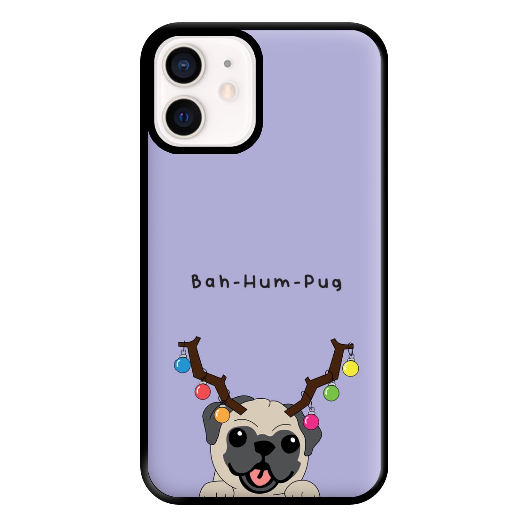 Buh-hum-pug - Christmas Phone Case for iPhone 12 Mini