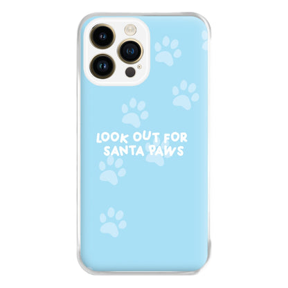 Santa Paws - Christmas Phone Case for iPhone 14 Pro Max