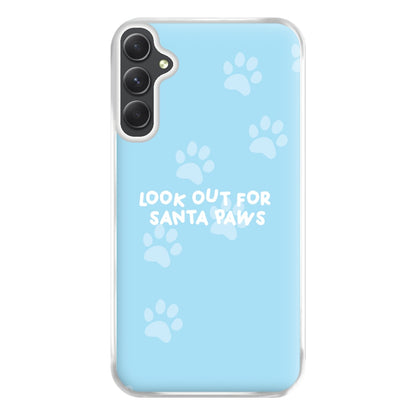 Santa Paws - Christmas Phone Case for Galaxy A54