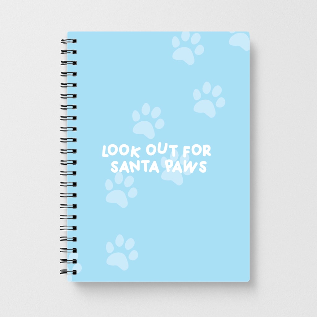 Santa Paws - Christmas Notebook
