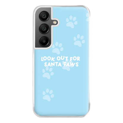 Santa Paws - Christmas Phone Case for Galaxy A55