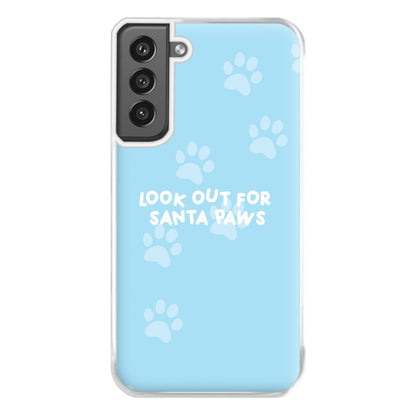 Santa Paws - Christmas Phone Case for Galaxy S21FE