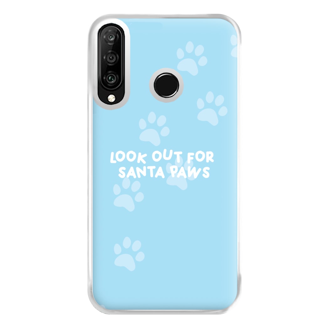 Santa Paws - Christmas Phone Case for Huawei P30 Lite