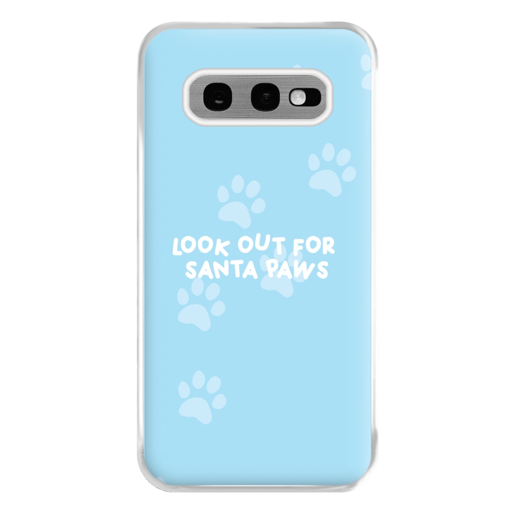 Santa Paws - Christmas Phone Case for Galaxy S10e