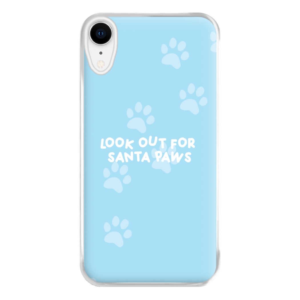 Santa Paws - Christmas Phone Case for iPhone XR