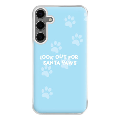 Santa Paws - Christmas Phone Case for Galaxy S24FE