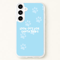 Santa Paws - Christmas Phone Case for Galaxy S26