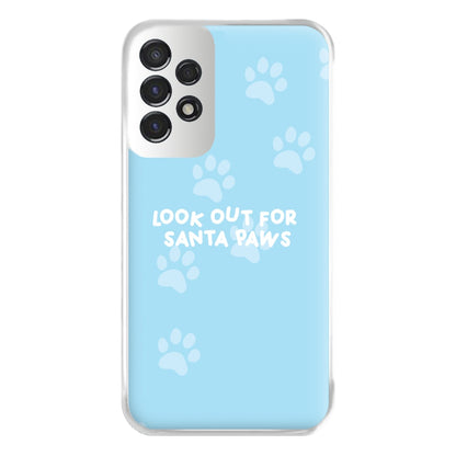 Santa Paws - Christmas Phone Case for Galaxy A53