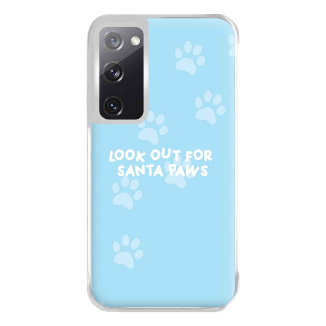 Santa Paws - Christmas Phone Case for Galaxy S20FE