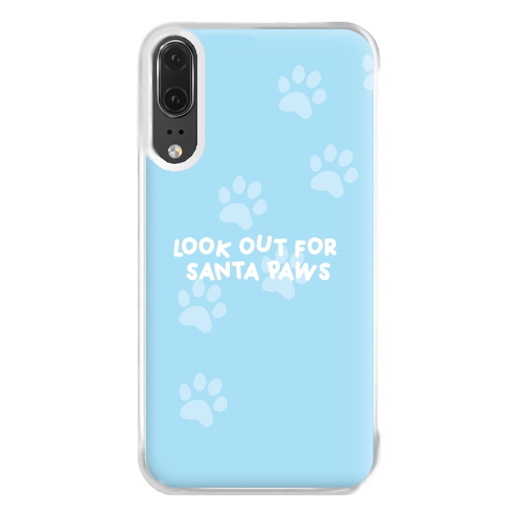 Santa Paws - Christmas Phone Case for Huawei P20