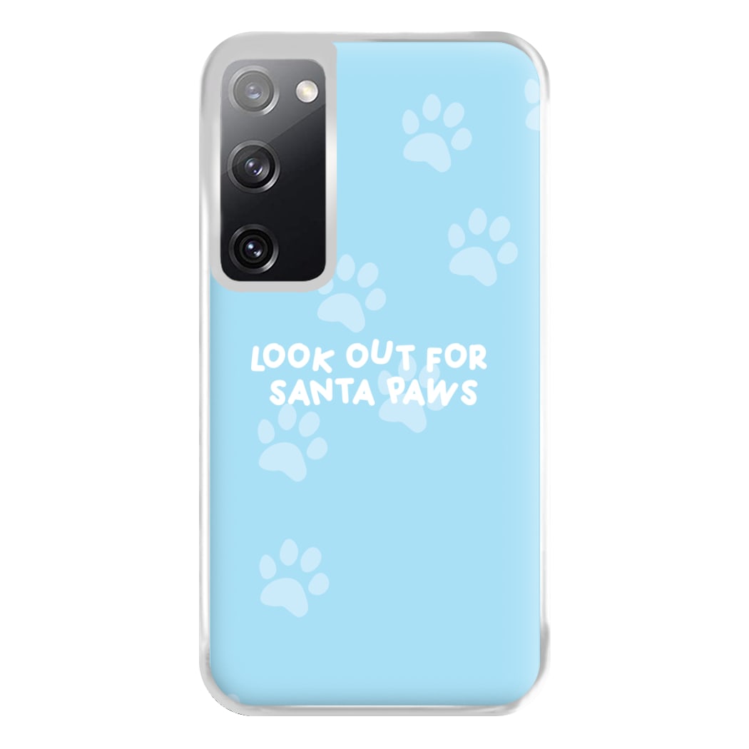 Santa Paws - Christmas Phone Case for Galaxy S20