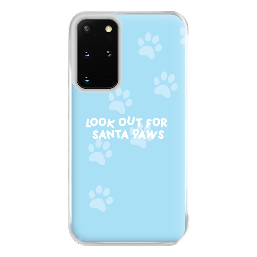 Santa Paws - Christmas Phone Case for Galaxy S20 Plus