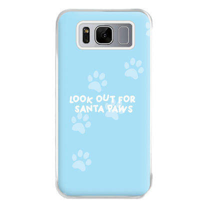 Santa Paws - Christmas Phone Case for Galaxy S8 Plus