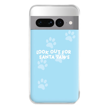 Santa Paws - Christmas Phone Case for Google Pixel 7 Pro