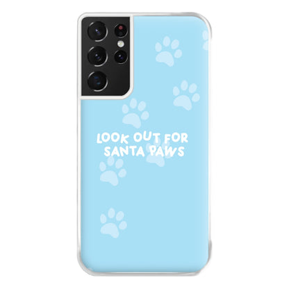 Santa Paws - Christmas Phone Case for Galaxy S21 Ultra