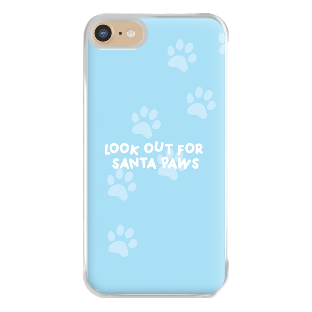 Santa Paws - Christmas Phone Case for iPhone 6 / 7 / 8 / SE