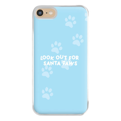 Santa Paws - Christmas Phone Case for iPhone 6 / 7 / 8 / SE