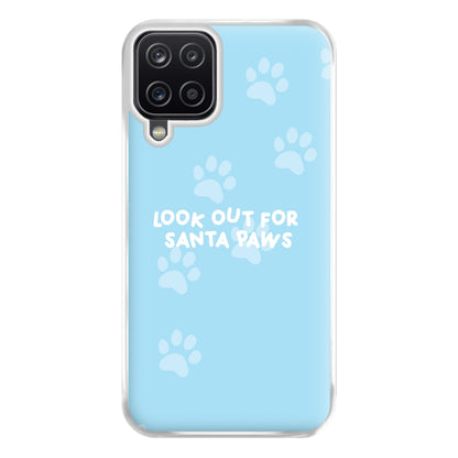 Santa Paws - Christmas Phone Case for Galaxy A12