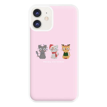 Meowy Christmas  Phone Case for iPhone 12 / 12 Pro