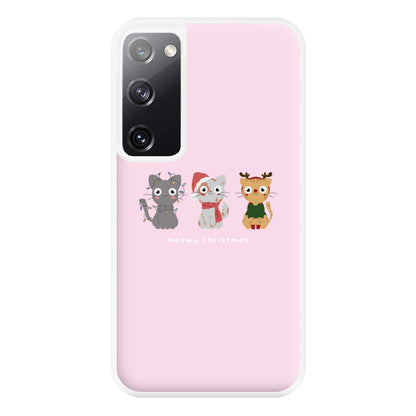 Meowy Christmas  Phone Case for Galaxy S20