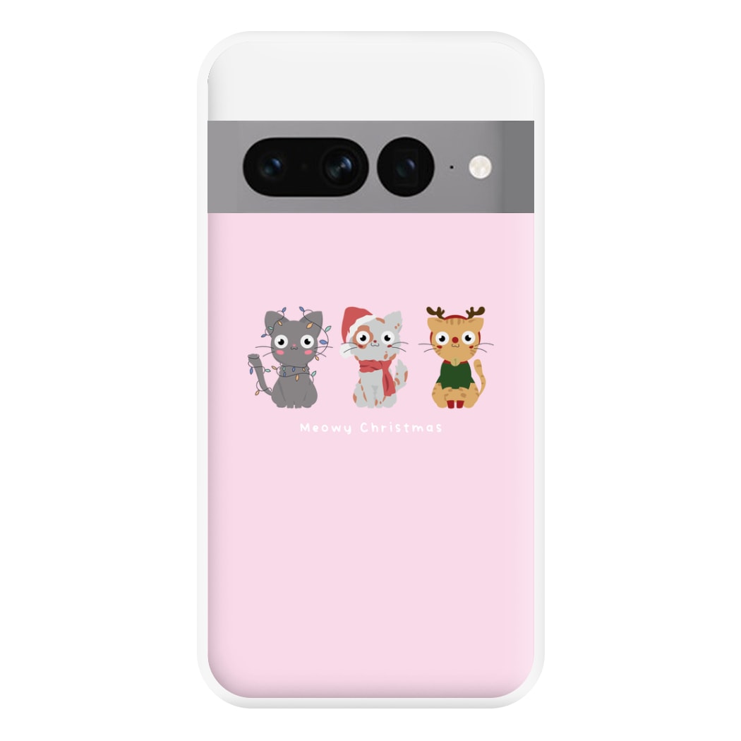 Meowy Christmas  Phone Case for Google Pixel 7 Pro