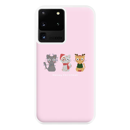 Meowy Christmas  Phone Case for Galaxy S20 Ultra