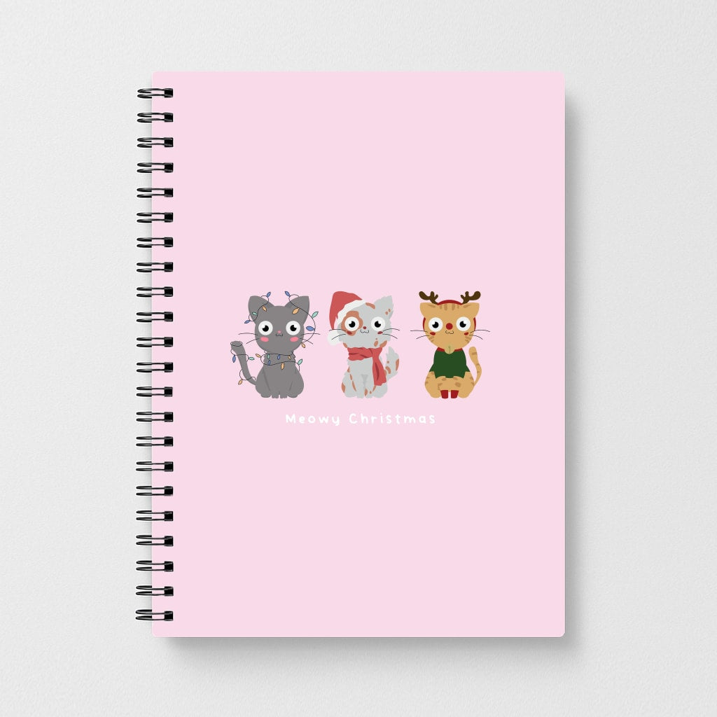 Meowy Christmas  Notebook