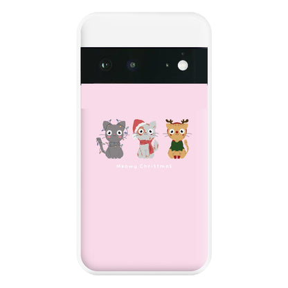 Meowy Christmas  Phone Case for Google Pixel 6a