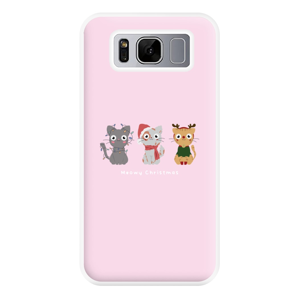 Meowy Christmas  Phone Case for Galaxy S8 Plus