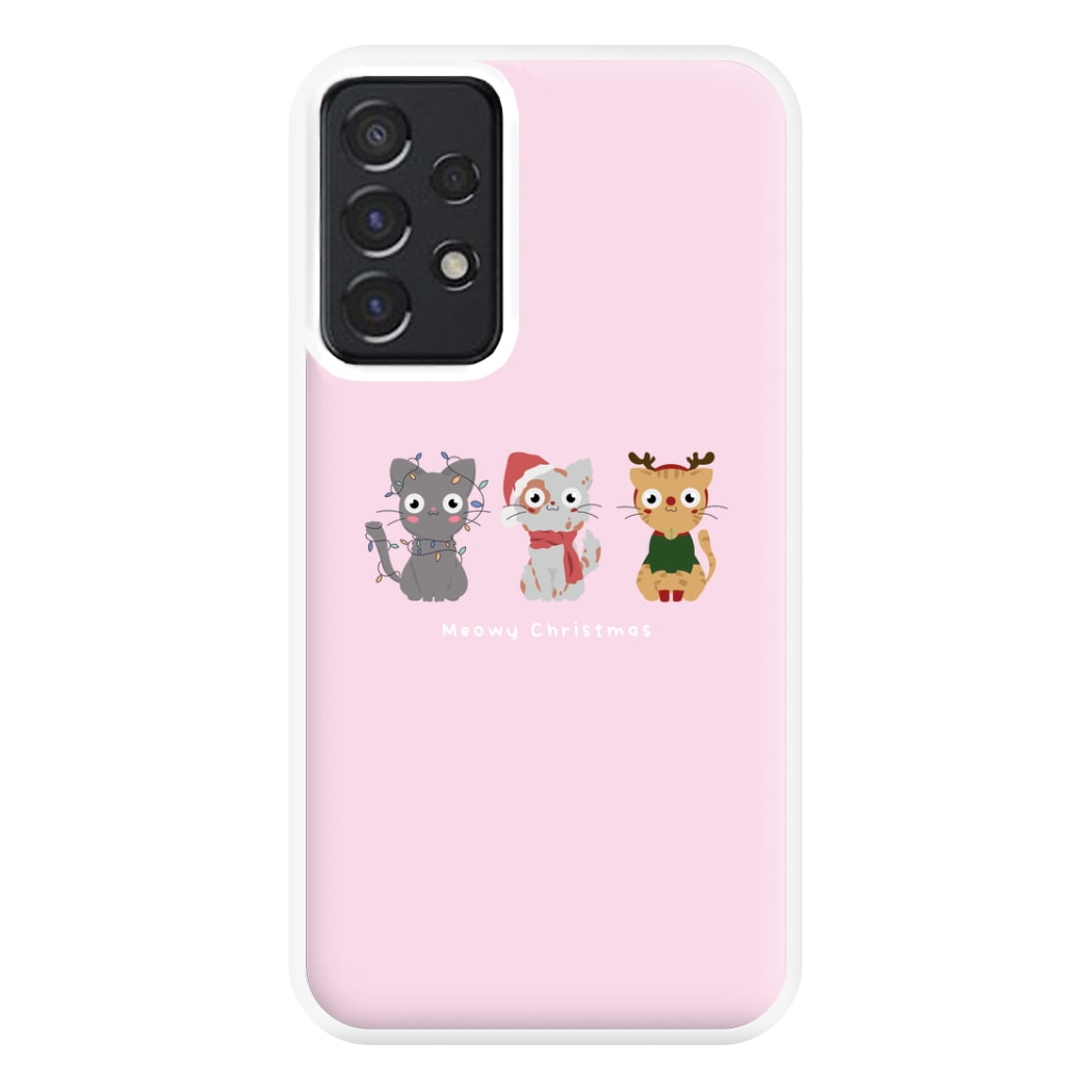 Meowy Christmas  Phone Case for Galaxy A52 / A52s