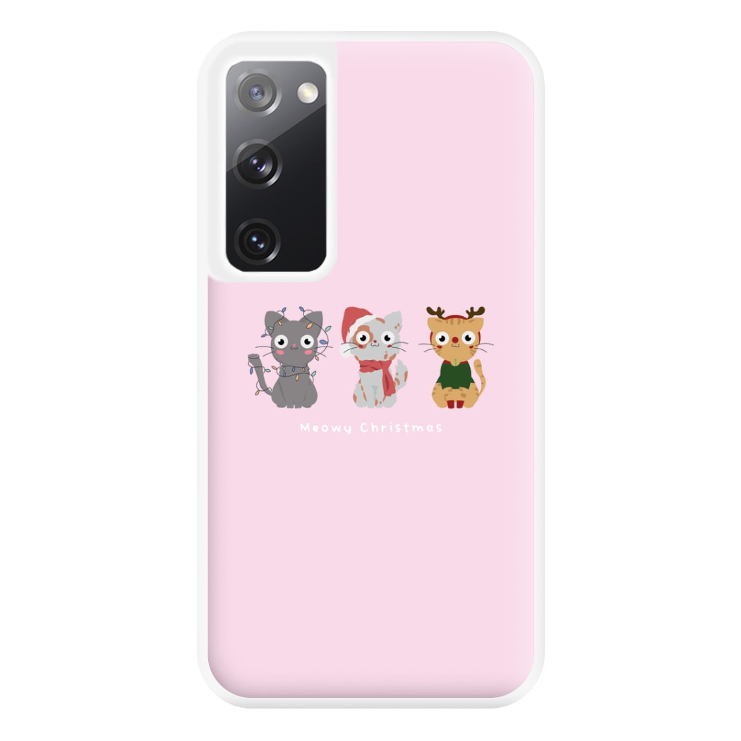 Meowy Christmas  Phone Case for Galaxy S20FE