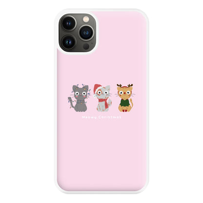 Meowy Christmas  Phone Case for iPhone 13