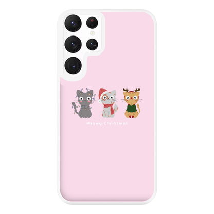 Meowy Christmas  Phone Case for Galaxy S22 Ultra