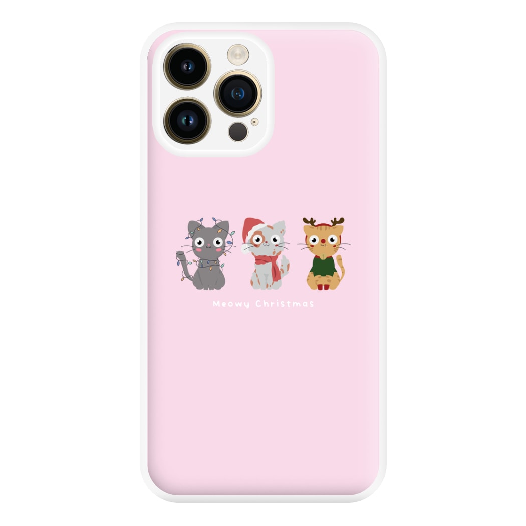 Meowy Christmas  Phone Case for iPhone 14 Pro Max