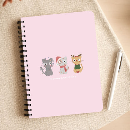 Meowy Christmas  Notepad