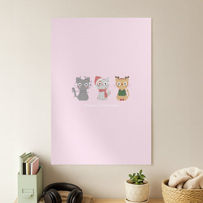 Meowy Christmas  Poster