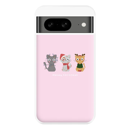 Meowy Christmas  Phone Case for Google Pixel 8