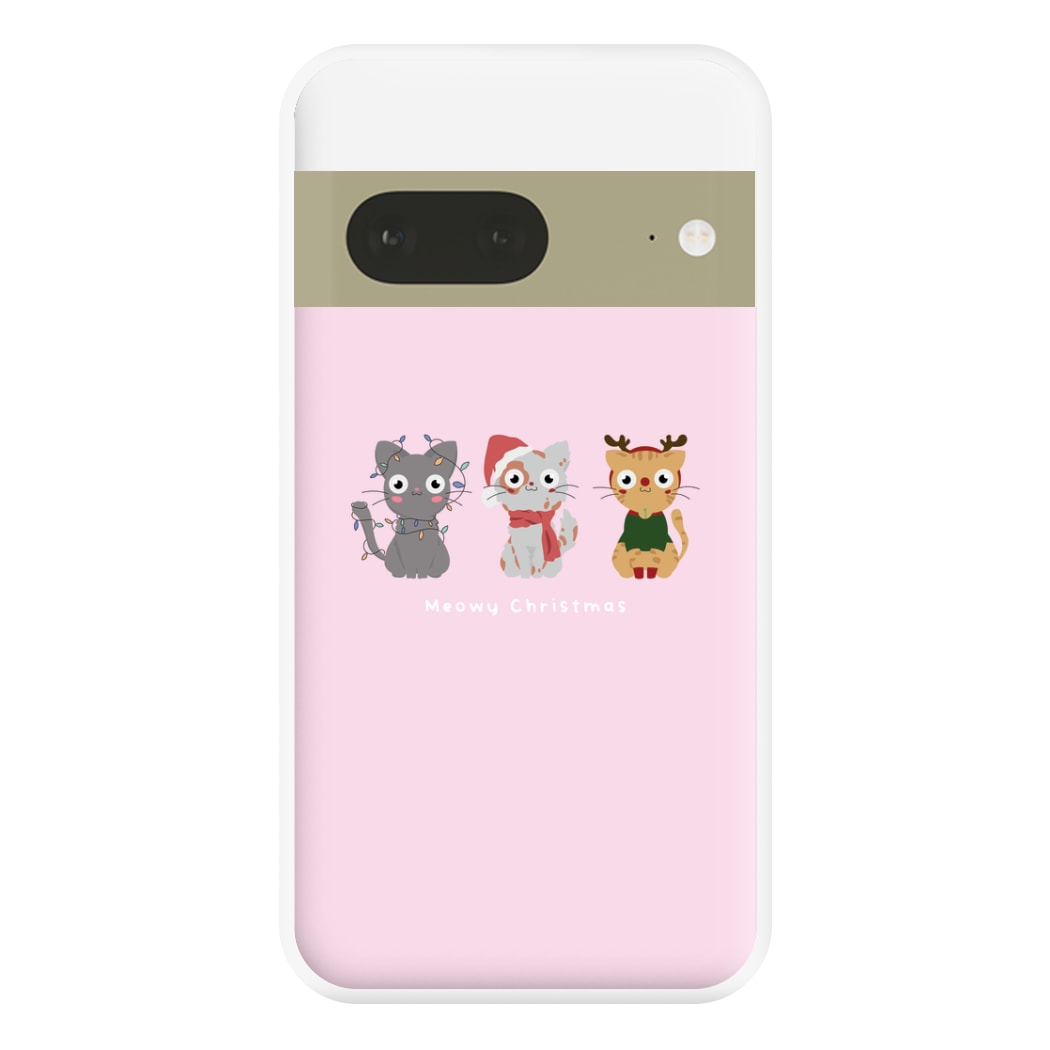 Meowy Christmas  Phone Case for Google Pixel 7a