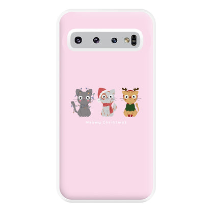 Meowy Christmas  Phone Case for Galaxy S10 Plus