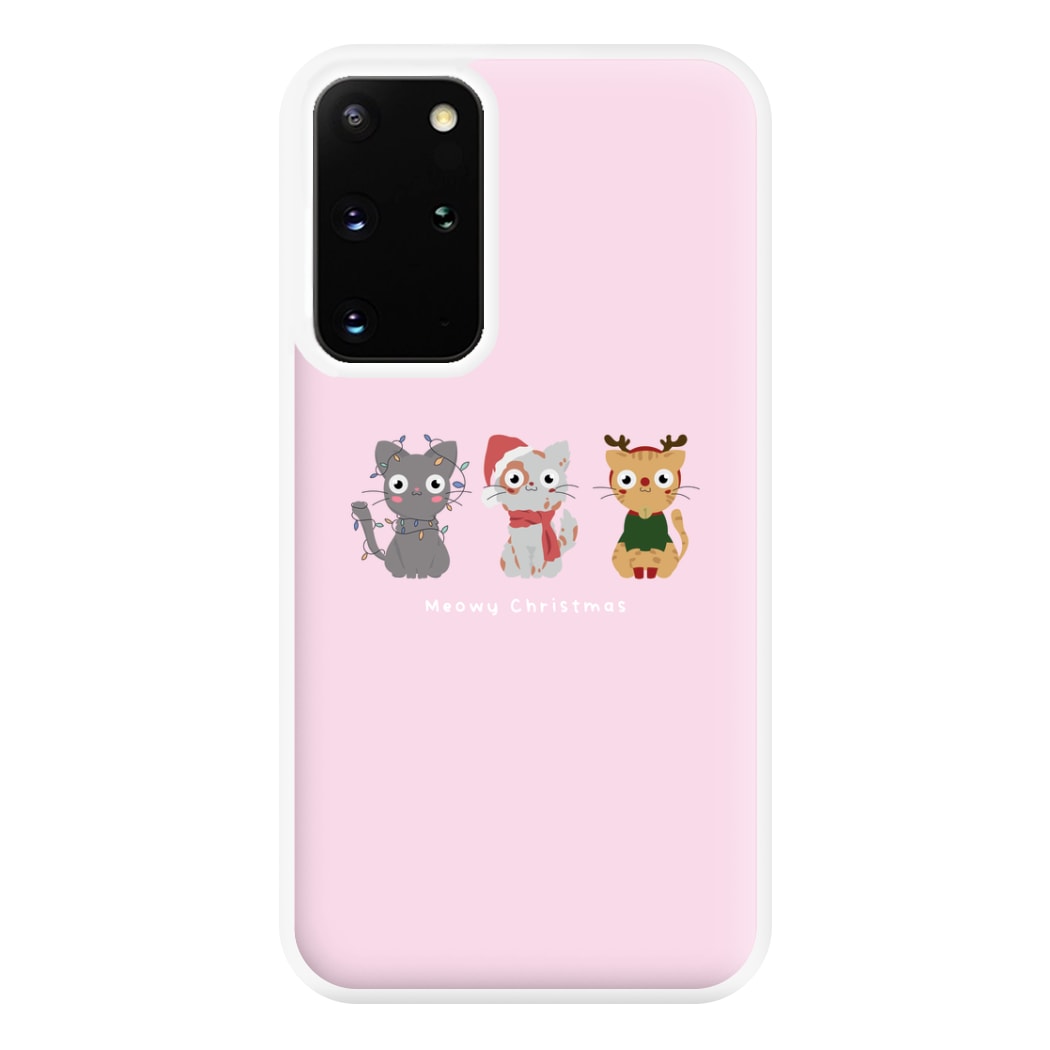 Meowy Christmas  Phone Case for Galaxy S20 Plus