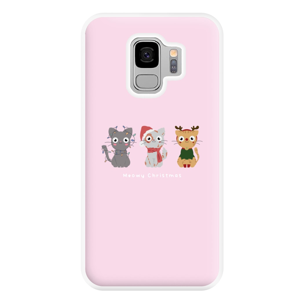 Meowy Christmas  Phone Case for Galaxy S9 Plus