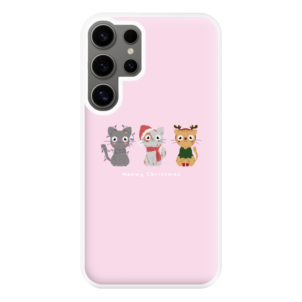 Meowy Christmas  Phone Case for Galaxy S24 Ultra