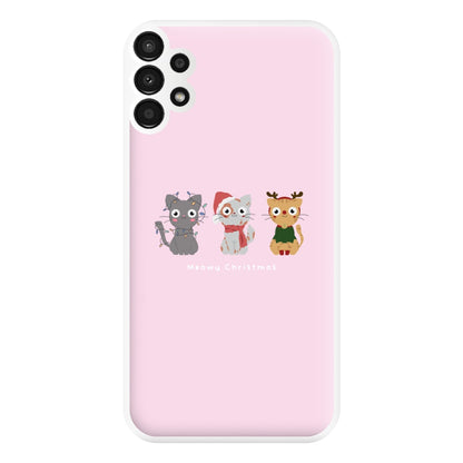 Meowy Christmas  Phone Case for Galaxy A13