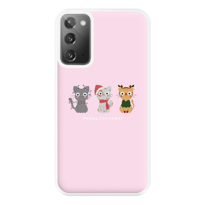 Meowy Christmas  Phone Case for Galaxy Note 20 Ultra