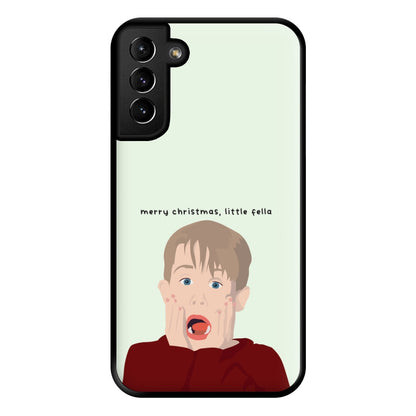 Little Fella Home Alone - Christmas Phone Case for Galaxy S21 Plus