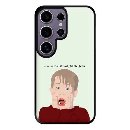 Little Fella Home Alone - Christmas Phone Case for Galaxy S25 Ultra