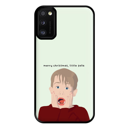 Little Fella Home Alone - Christmas Phone Case for Galaxy A41