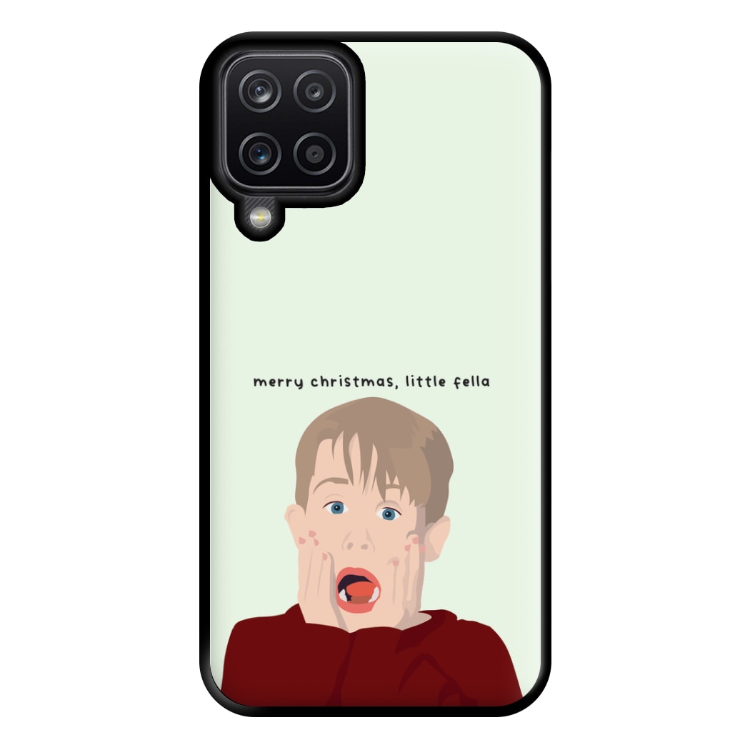 Little Fella Home Alone - Christmas Phone Case for Galaxy A12