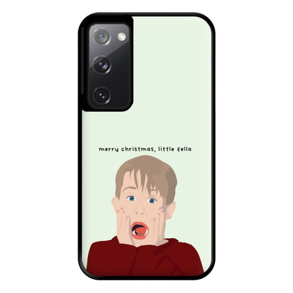 Little Fella Home Alone - Christmas Phone Case for Galaxy S20FE