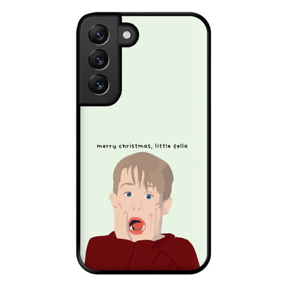 Little Fella Home Alone - Christmas Phone Case for Galaxy S22 Plus